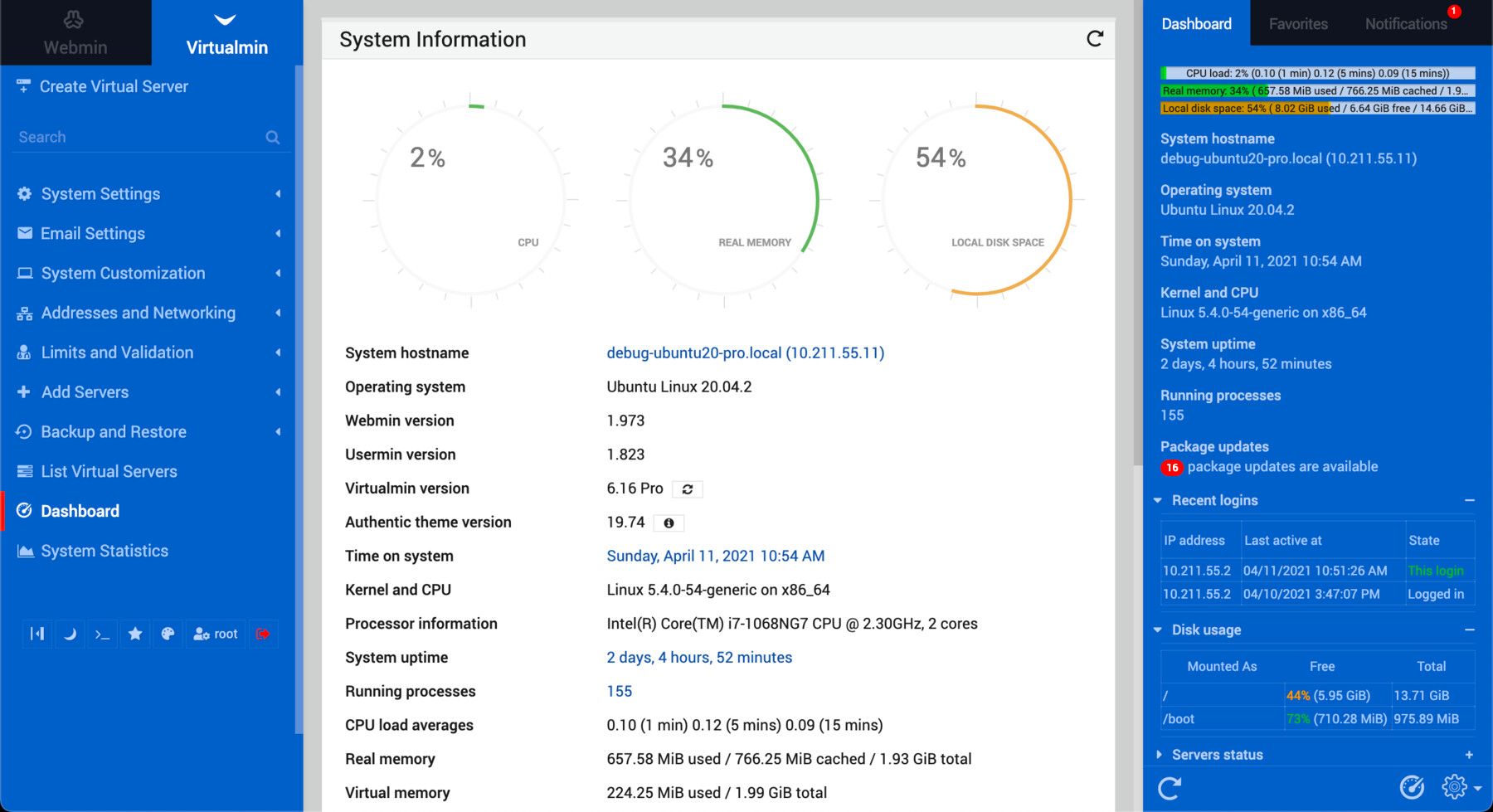 Trying Out Web Hosting Control Panels in 2021