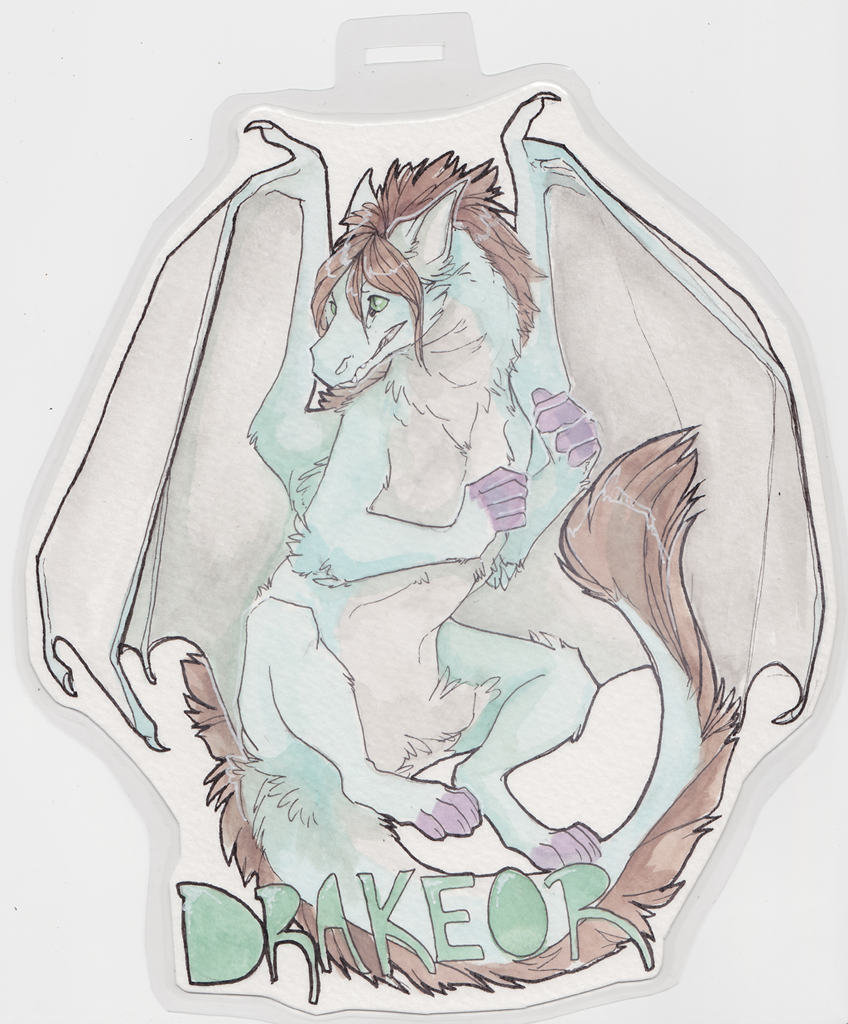 Drakeor's First Badge Commission
