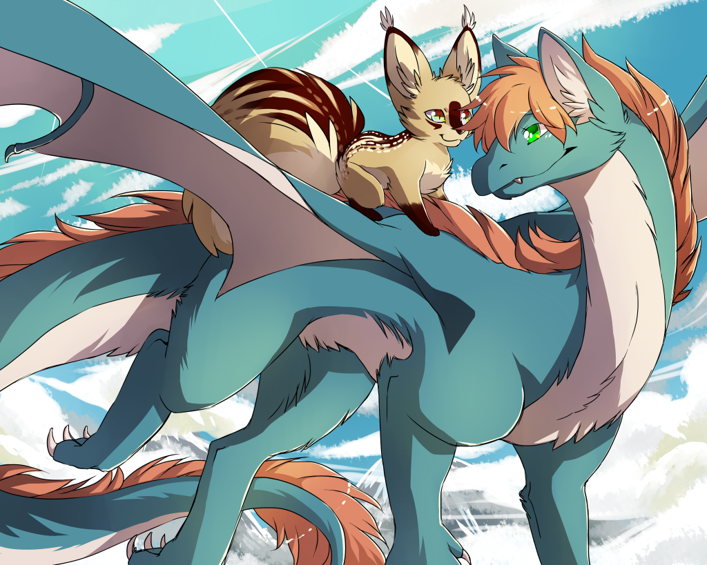 Hitching a Ride by Trainerselva