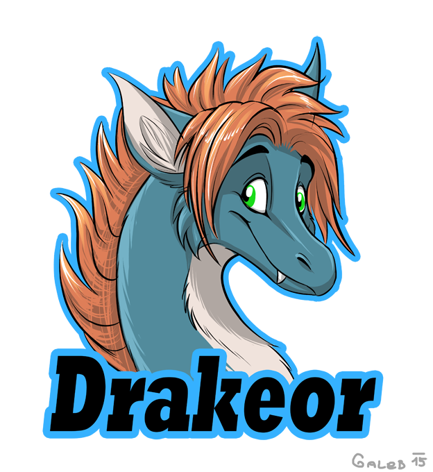 Drakeor Badge by Galeb